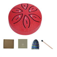 Steel Tongue Drum 3 Inch 6 Note Mini Handpan