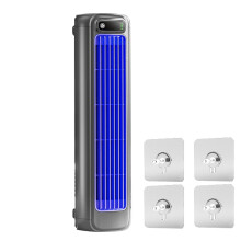 Hengfeng Bladeless Tower Fan - Wall-Mounted, Quiet Brushless Motor, High Wind, Portable USB Fan for Home and Kitchen