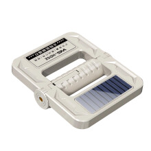 Linterna portátil plegable con energía solar, foco multifunción y linterna de camping: uso de emergencia y aventura, compatible con iluminación