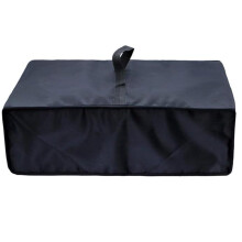 Black Vinyl Record Player Dust Cover Oxford Cloth
