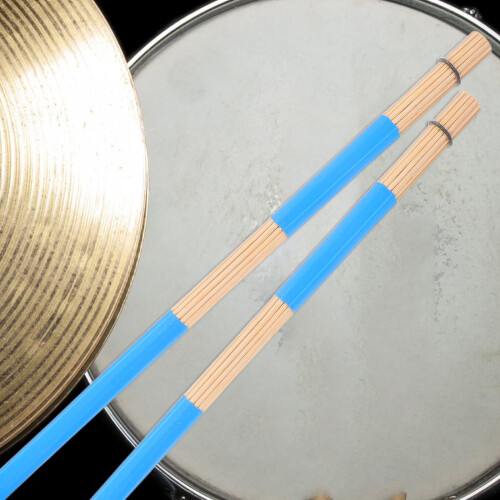 Professional Bamboo Drum Tools Sky-Blue Durable for Various Drums