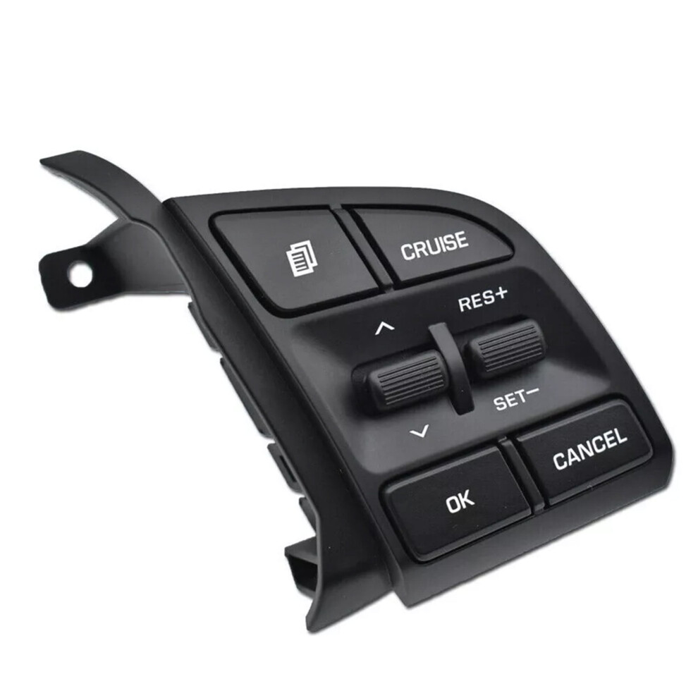 Steering Wheel Audio/Cruise Control Switch Button For Hyundai Tucson 2015Â2019, Abs, Compatible With 96710-D3500-4X & 96720-D3200-4X 9097180879664