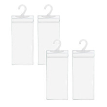 4/2pcs Ultra-Transparent Handicap Placard Holder for Auto, Compatible with Disabled Parking Permit, Large Hanger