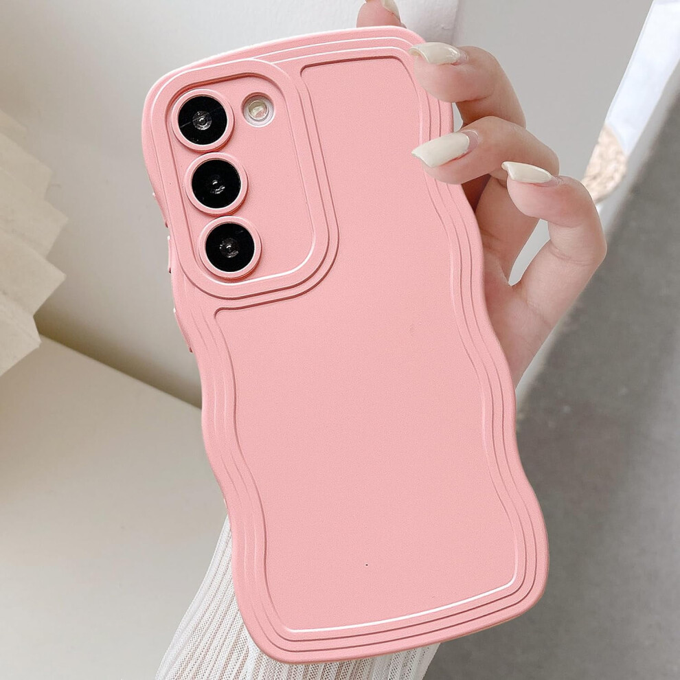 Wave Frame Case For Samsung Galaxy A15 4G/5G Â Slim, Shockproof, Anti-Scratch Tpu Bumper Pink 9097180880035