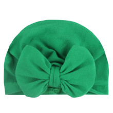 Peuter/babymutsje voor jongens en meisjes, effen katoen, strik, elastiek, tulbandmuts, wintermutsjes voor babyjongens, mutsjes voor babyjongens van