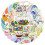 Easter Bunny Egg Stickers for Journaling 50 pcs 1