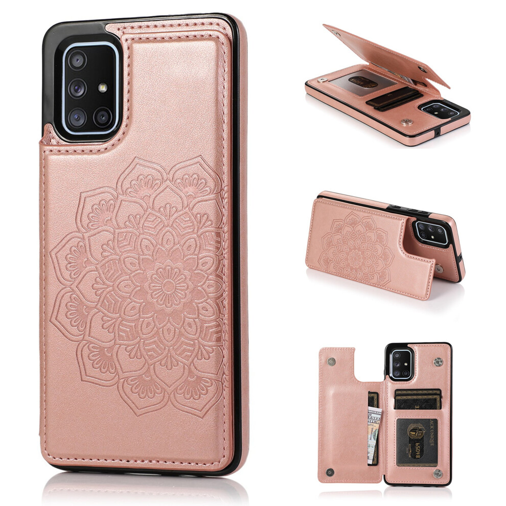 Flower Pattern Wallet Case For Samsung Galaxy A51 4G 6.5 9180333284764