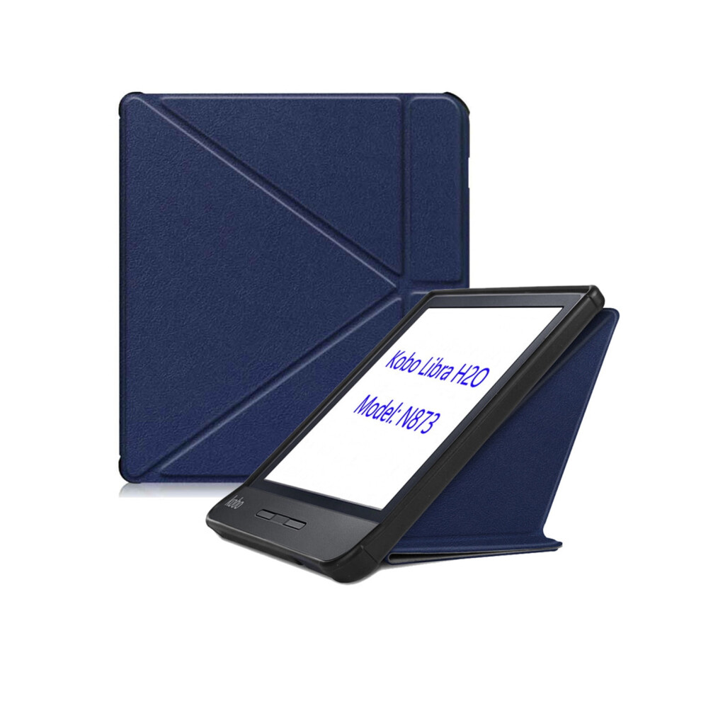 E-Book Leather Case, Suitable For Kobo Libra H2o 7 Inch Slim Case, Convenient Standing Sleep / Wake Up 9426043833572