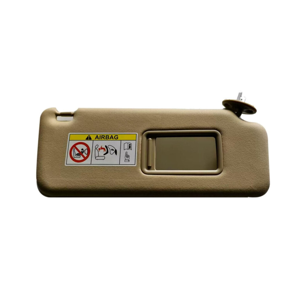 Left & Right Sun Visor For Lexus Gx460 (2012-2023), With Makeup Mirror, Replaces 74320-60D22-A0-R-, Compatible With Lexus Beige 9426043906344
