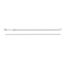 Adjustable Tension Rods 17-42inch Spring Curtain Rod for Shower Window and Closet with Strong Spring Design NonDrilling