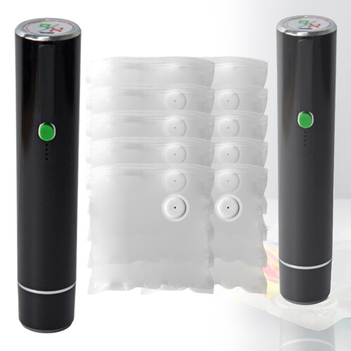 Handheld Vacuum Sealer Machine with 10 Reusable Bags