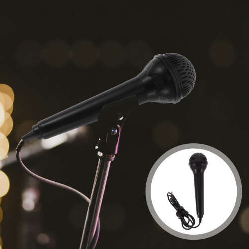 Electronic Keyboard Microphone Plastic for Singers Home Use 1Pack