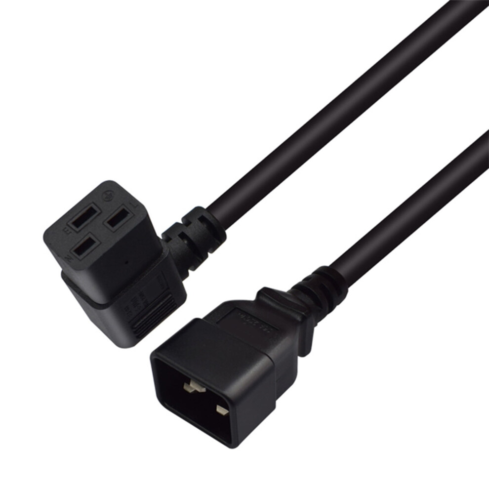 Efficient 16A 250V Power Cord Iec320 C19 To C20 Power Cable For Ups Power Supplies 3X1.55mmâ² Power Wire 9009879524441