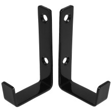 2Pcs Heavy Duty Garage Hooks for Hanging Kitchen Closet Iron Storage Hangers 11.8*1.9*0.7In