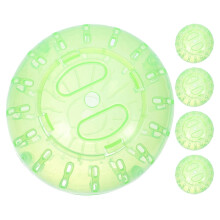 Running Hamster Wheel 5Pcs 4.7In Green Abs Interactive Ball