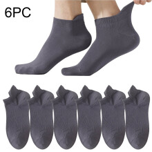 Nrmvnmi Women's Ankle Socks, Anti-Slip, Breathable Mesh, Soft Lightweight Boat Socks, 6-Pair Pack