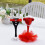 2 τεμάχια ποτήρια σαμπάνιας γάμου 11,02x7,09x2,76in, ποτήρια πρόποσης με στρας για νύφη 1