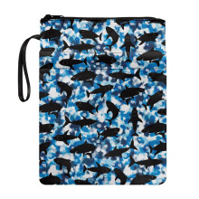 11.4 Inch X 8.66 Inch Polyester Fabric Book Sleeve Protector - Book Organzoer Holder for Stationery, Accessories, Classroom Library