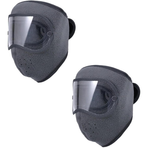 Fleece Thermal Mask with Removable Goggles Unisex