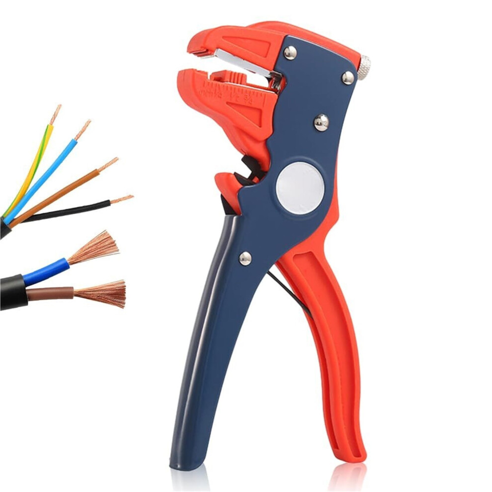 Wire Strippers, Self Adjusting Wire Stripper, Multifunctional Wire Stripper Crimper Cable Cutter Pliers 2 In 1 Automatic Wire Stripper And Cutter 9426043834586