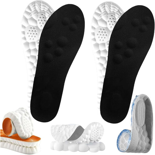 Step-indersåler Memory Foam Svangstøtte Trim-to-Fit