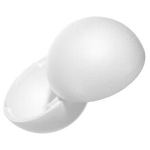 White Polystyrene Hollow 1 Pack Lightweight Craft Accessories for Festivals Weddings Decorations
