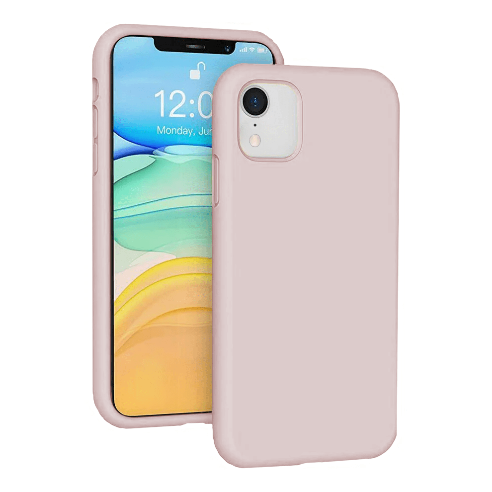 Silicone Case For Compatible With Iphone Xr, Soft-Touch & Slim Protective Cover, Rose Pink 9426043831554