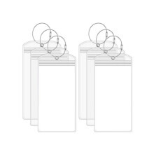 Luggage Tag for Cruise Ship Essentials for NCL Princess Carnival Cruise Luggage Tags (20Pack, Silver)