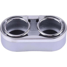 Portabicchieri espandibile per auto, doppio portabevande, portabevande regolabile per auto per lattine/bottiglie, organizer universale per sedili –