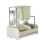 Organizer with Drain Tray: and Sponge Rack Storage Solution! white 1