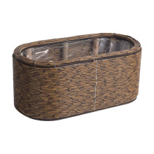 (XH23-174) Woven Rattan Basket for Plants, Toys, Laundry