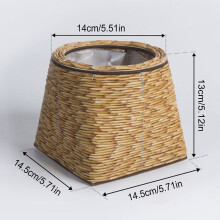 (XH23-177) Woven Rattan Basket for Plants, Toys, Laundry