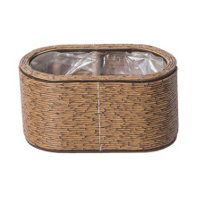 (XH24-058) Woven Rattan Basket for Plants, Toys, Laundry