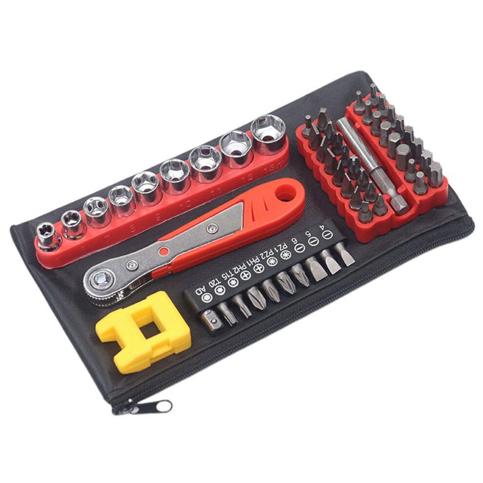 (36 Teeth 54 Pieces Set/482 Grams) 36T Ratchet Screwdriver, Ergonomic L-Shape For Tight Spaces 6253032990625