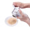 1Set Cheese Shredder Handheld Cheese Grinder White Plastic Stainless Steel Kitchen Use 1