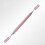 Penna per tablet 2 in 1 con punta a disco e penna a sfera per dispositivi touchscreen, ideale per strumenti e ufficio (nera). 1