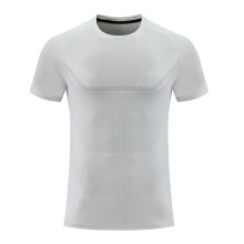 Men's Slim Fit Quick-Dry T-Shirts for Gym & Daily Wear – Lightweight Breathable Mesh Fabric, Solid Colors,Gray,Size 4XL