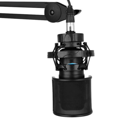 Greensen Microphone Pop Filter U Shape Windshield Mask Metal Mesh Mic Windscreen For Studio, Microphone Pop Filter, Microphone Windshield