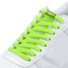 Elastic No-Tie Shoelaces Quick-Lock Metal Aglets Adjustable Tension For Sneakers Sports & Daily Wear