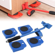 Heavy Duty Furniture Lifter Tool Set with Rollers for Tile & Hardwood Floors – Compatible with All Major Brands