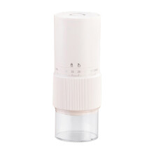 Rechargeable Coffee Grinder w/ 30 Settings, Ceramic Burrs & 1000mAh Battery – Portable for Travel/Camping