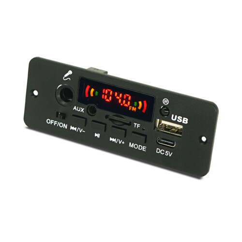 (Big Remote) 2.5W MP3 Decoder Board w/ Remote, Supports WAV/FLAC/APE