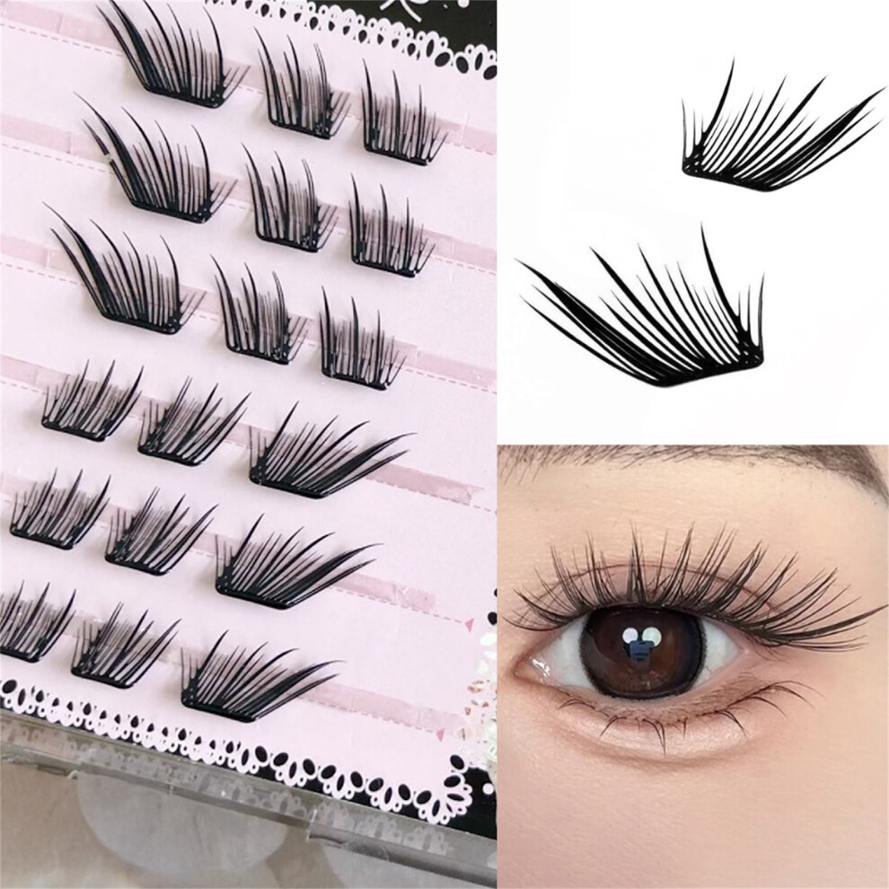 Dachuang Beauty (18 Clusters) Soft Natural False Eyelashes For Daily Wear
