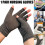 (S) Arthritis Gloves for Osteoarthritis Relief - Fingerless Gray 1