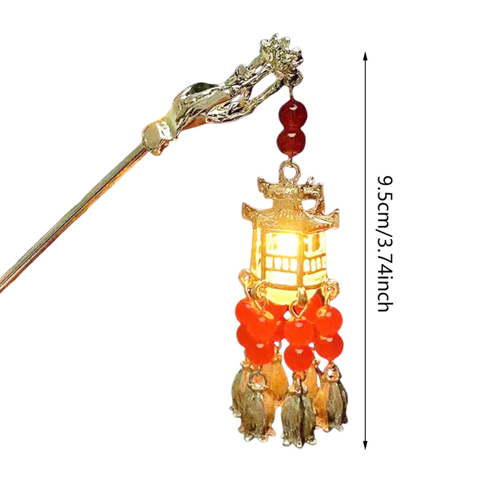 Dachuang Beauty Unisex (3) Elegant Tassel Hair Sticks For Updo & Bun
