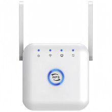 WiFi Range Extender Signal Booster,WiFi Extender with Ethernet Port For Up To 9800.Ft and 45 Devices,Home Wireless Signal Booster