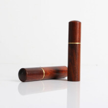 Wooden Toothpick Holder with Lid for Clean Storage and in Light Brown Color Perfect for Home Parties