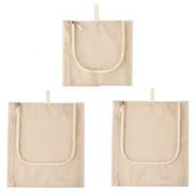 3 Pack Lightweight Travel Storage Bag Compact and Stylish Organizing Solution