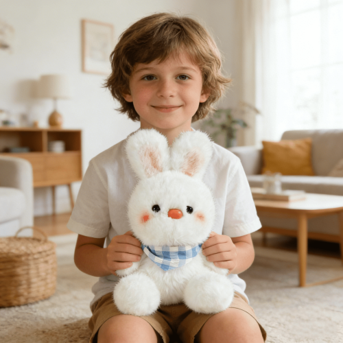 Plush Toy Rabbit Soft Stuffed Animal 1 piece