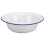 Large Enamel Basin Enamelware Bowls for and in Kitchen 1Pcs 1